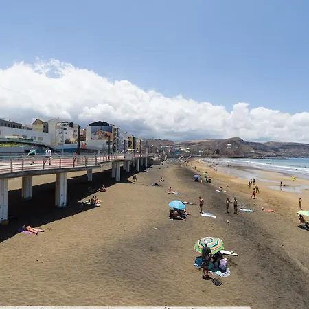 別荘 Beachfront In Palmas By Playa Canteras